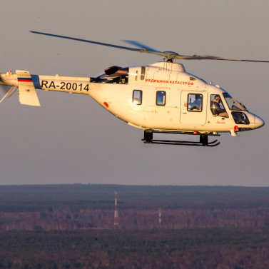 «Вертолеты России» передали ГТЛК два медицинских Ансата