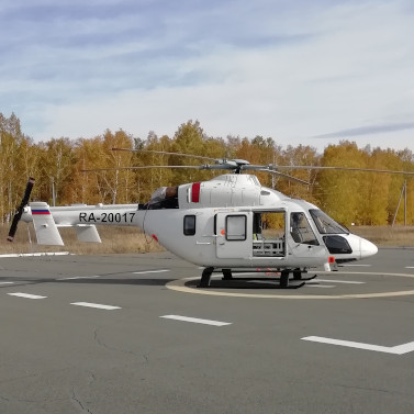 Вертолеты санитарной авиации эвакуировали 170 человек в Челябинской области