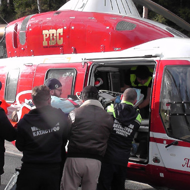 Вертолет санавиации экстренно вылетел на ДТП на Минском шоссе
