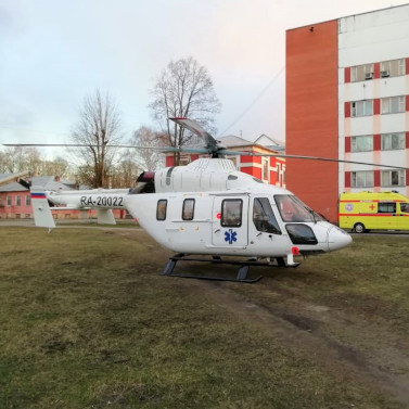 Вертолеты санитарной авиации эвакуировали 3 пациентов из Орехово-Зуево