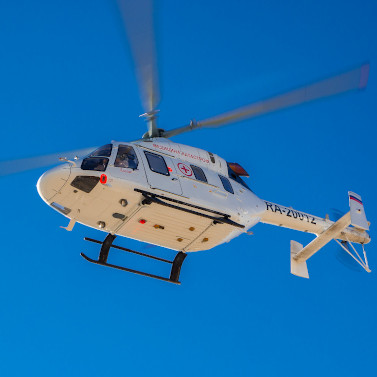 Вертолет «Ансат» осуществил межгоспитальную перевозку пациента в Московской области