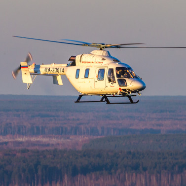 Вертолет санавиации во Владимире совершил первый вылет для транспортировки пациента