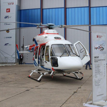 Авиаэксперты назвали преимущества нового российского вертолета «Ансат»