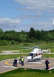 Установка для проверки соконусности лопастей несущеговинта